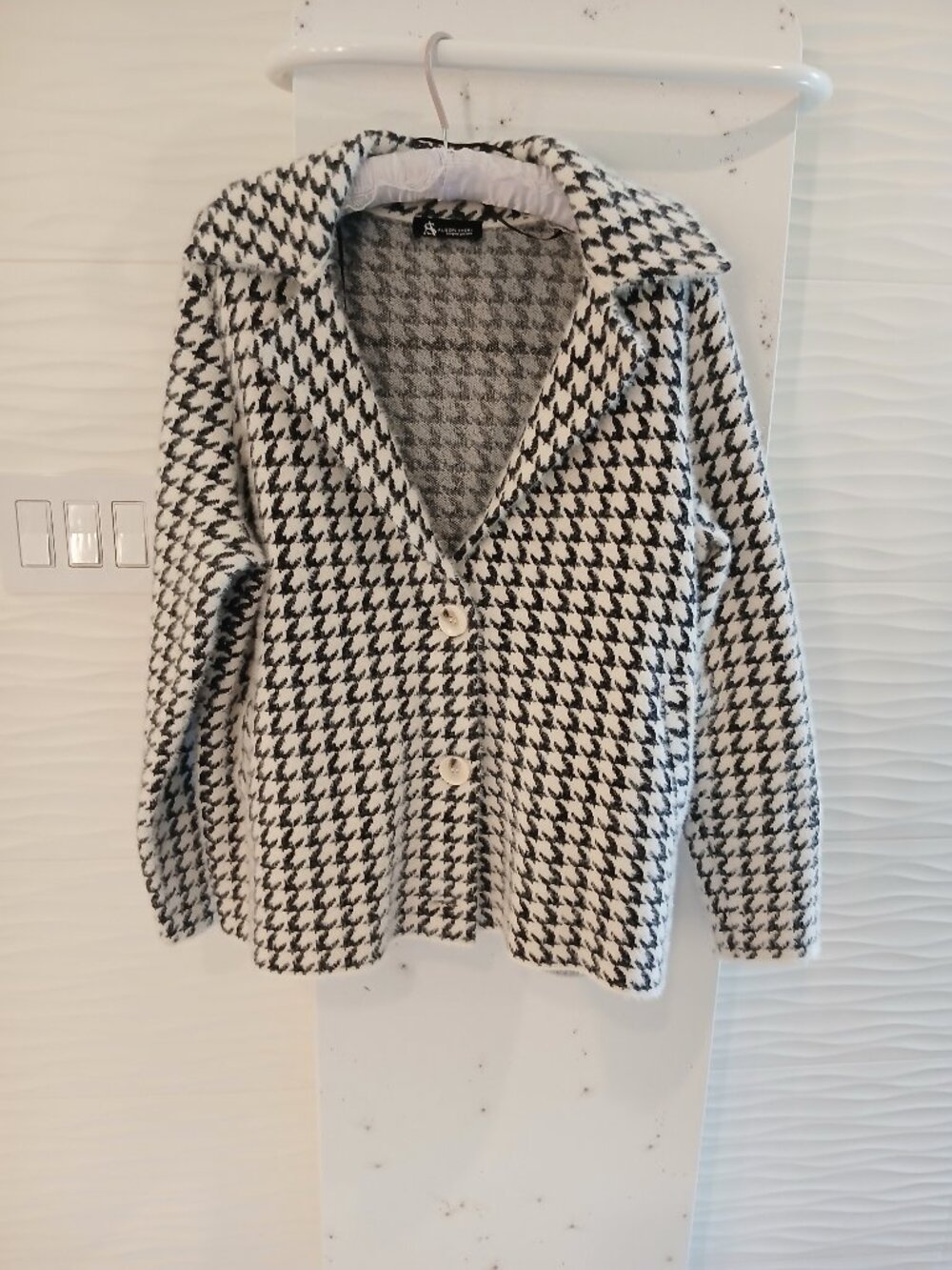 Alison Sheri fuzzy blazer